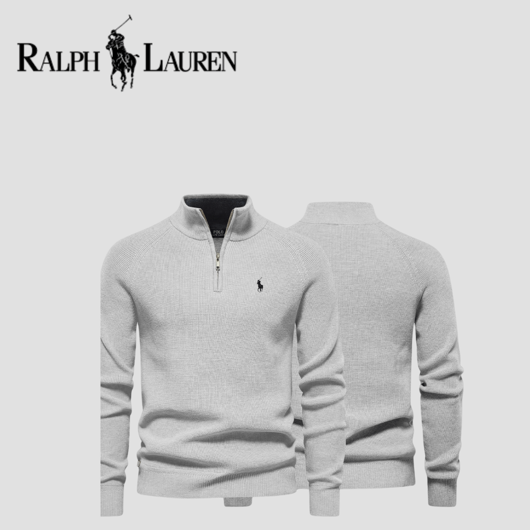 Zip Collar Sweater R&L 1+1 (CLEARANCE SALE)