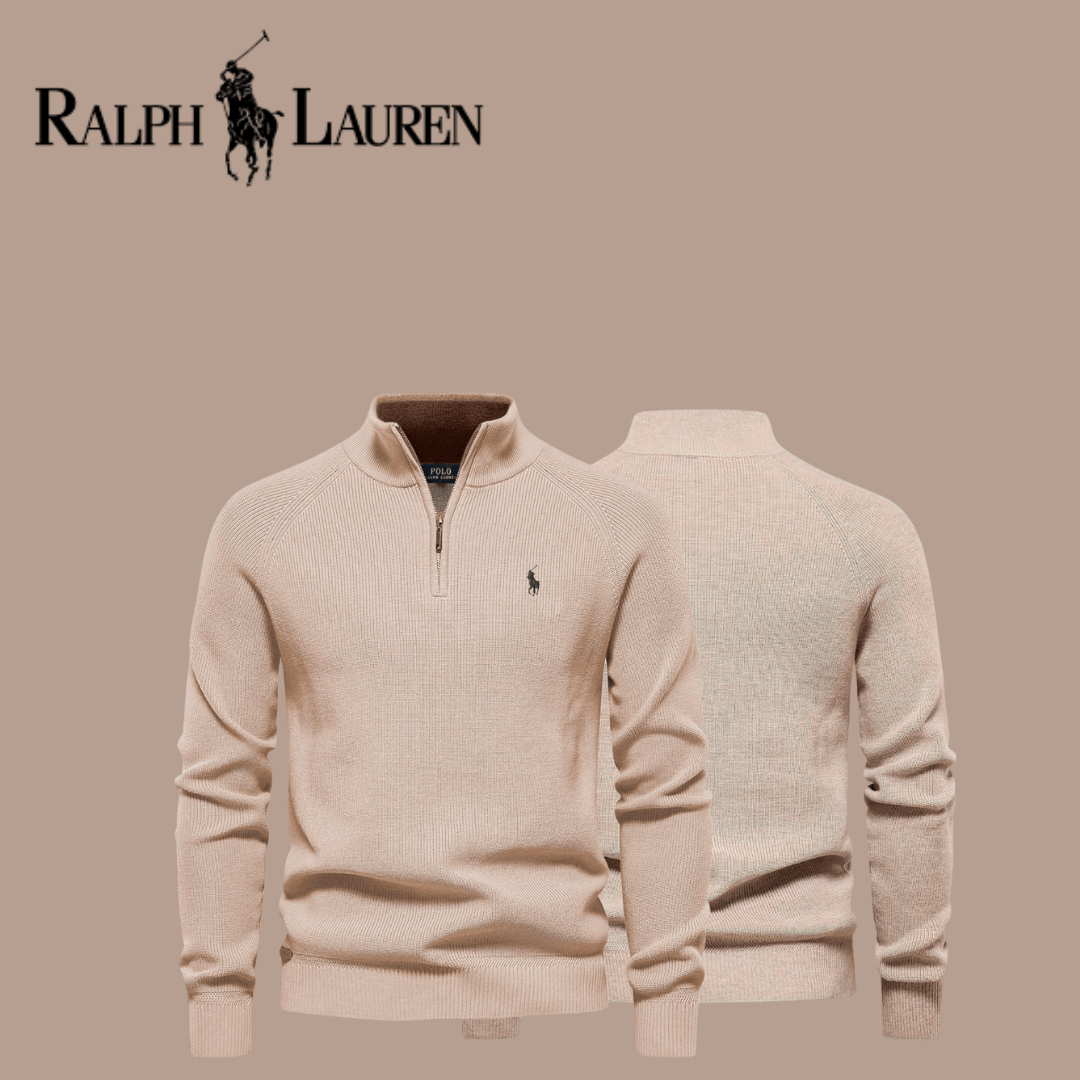Zip Collar Sweater R&L 1+1 (CLEARANCE SALE)