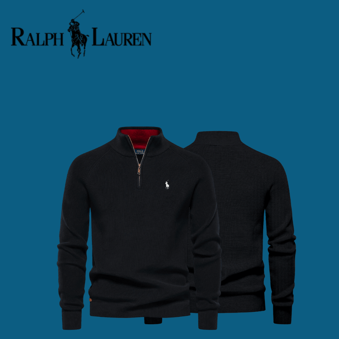Zip Collar Sweater R&L 1+1 (CLEARANCE SALE)