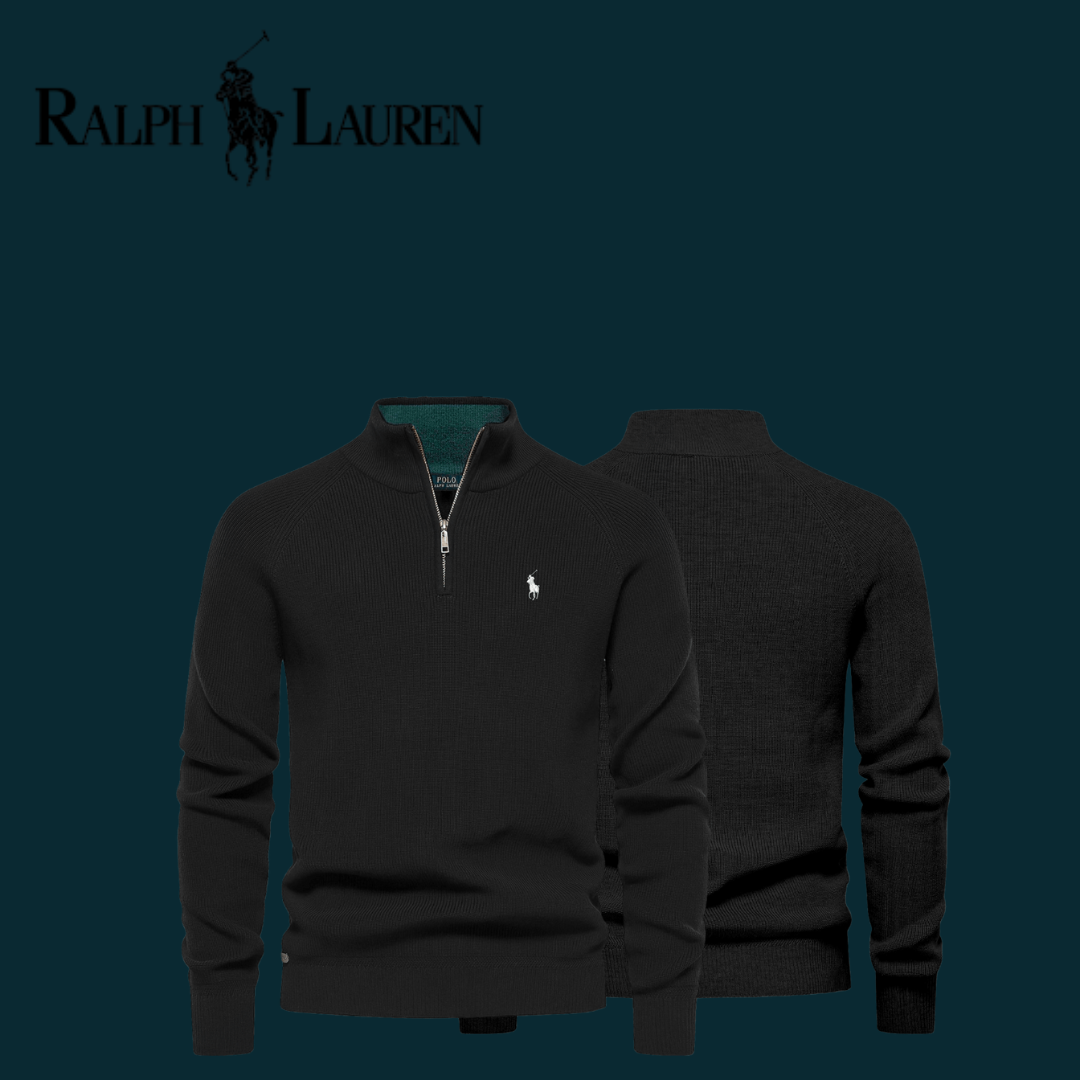 Zip Collar Sweater R&L 1+1 (CLEARANCE SALE)