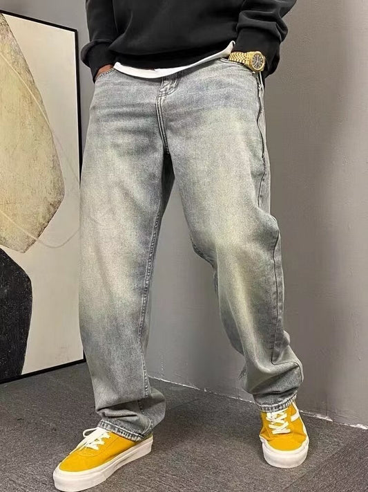 Grey Baggy Jeans