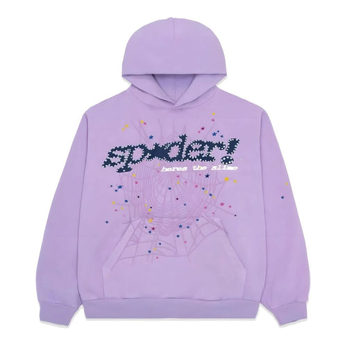 "Sp5der" Hoodie Lilac